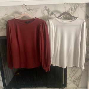 Banana republic bundle of two sweater tops, lightweight and great for early fall